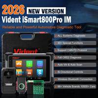 El Nuevo VIDENT ISmart800Pro IM Admite Programación Avanzada de IMMO y Llaves, Diagnóstico de Todos los Sistemas, Más de 40 Servicios de Mantenimiento