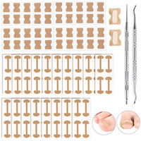 Correcteur d'ongles orthopédique pour adulte Foot Exchange, patch d'étirement pour ongles incarnés, kit d'outils de redressement des ongles, manucure-pédicure