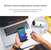 Wifi Smart Chauffe-Eau Chaudière Interrupteur Écran Tactile App Contrôle Tuya Télécommande 40a 20a Eu Uk Standard Pour Travail Google Home