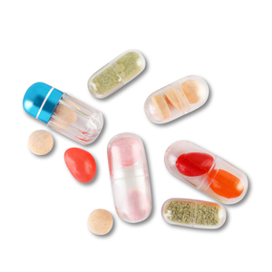 1Ml 2Ml 3Ml Chai Đựng Viên Thuốc Nhỏ Co Rút Bằng Nhựa Tròn Thực Phẩm Có Nắp Nhôm - Product Image 1