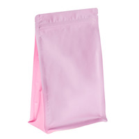 Sachets d'emballage pour café et thé personnalisés imprimés, 1/2 lb, 1 lb, 2 lb, à fond plat, avec valve, refermables et anti-odeur