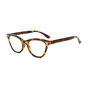 Venta al por mayor Retro ojo de gato gafas de presbicia Placa de carey verde Anti-Luz Azul gafas de lectura con marco de PC verde - Product Image 6