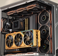 High-End Panoramic Gaming Desktop PC AMD Ryzen 7 9800X3D/RTX5090 5080 5070 /DDR5 32GB/NVMe M.2 SSD 2TB/Win 11