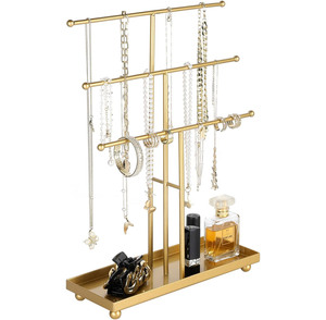 Cửa hàng đồ trang sức hiển thị giá OEM ODM đồ trang trí hiển thị đứng mới đến gỗ Rack hiển thị - Product Image 6