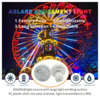 Aglare Light Lighting Amusement Offre Spéciale Waterproof 60mm AC24V RGB SMD3535 LED Amusement Light Program