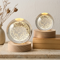 Enceintes Bluetooth portables pour fêtes, maison et bureau avec son haute fidélité et fonction d'annulation du bruit, lampe boule de cristal