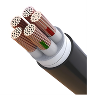 Kupfer-Stromkabel PVC-Isoliert 5-adrig 70mm 0,6 KV YJV Modell für Gebäude