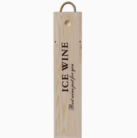 Boîte à vin en bois de pin à tiroir unique pour une bouteille, coffret cadeau pour vin rouge, caisse en bois pour vin rouge, boîte d'emballage en bois pour vin