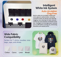 Imprimante textile directe sur vêtement A3, imprimante 3D pour t-shirts, chaussures, sweat-shirts, impression 3D, imprimante DTG