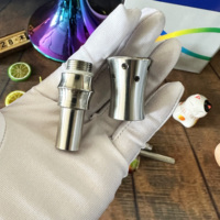 Set Hookah Mini Air Terjun dari Aluminium Alloy Berkualitas Tinggi, Warna-Warni, Tahan Lama, Buatan Pabrik, Laris Manis, Tahan Gas, Cocok untuk Luar Ruangan
