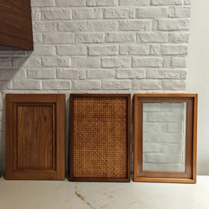 Ante per Mobili <span class=keywords><strong>da</strong></span> Cucina in Legno Massello di Quercia Stile Americano di Alta Qualità, Personalizzabili - Product Image 5