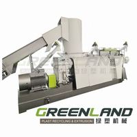 Film de LDPE granulant la production de granulation Pp tissé le granule de sac faisant la machine