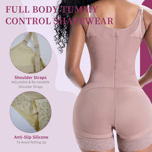 Faja colombiana de compresión postquirúrgica BBL, fajas moldeadoras <span class=keywords><strong>colombianas</strong></span>, body moldeador de etapa 2 para abdominoplastia - Product Image 5