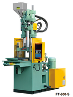 Machine d'injection verticale FOMTEC avec table coulissante simple/60 tonnes