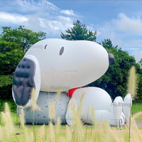 Modèle de chien gonflable géant personnalisable pour la publicité, ballon gonflable de dessin animé pour la décoration des centres commerciaux