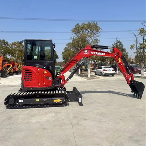 Gebruikt 3 ton mini-graafmachine Yanmar Vio35 30 55, tweedehands werktuig, origineel ontwerp, goede staat, te koop - Product Image 1