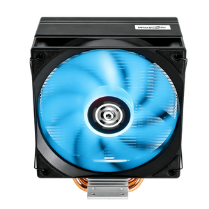 Wanmisle Efficient Cooling CPU Cooler RGB <b>Lighting</b> Multi-Color LED Fan 4 <b>Heat</b> Pipes Aluminum Compatible for Desktop High Perform - Product Image 2