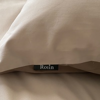 Parure de lit en coton brossé 100% haute densité 50S, douce comme de la peau de pêche, chaude et épaisse, idéale pour l'hiver froid