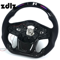 Volante de Fibra de Carbono con Pantalla LED Personalizada para Toyota Supra GR 2019 2020 2021 2022 2023 2024
