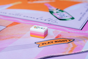 Fichas de Mahjong de Lujo con Diseño Floral Champán para Noche de Juegos, Fiesta de Cumpleaños, Entretenimiento para Adultos, Regalo - Product Image 6