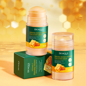 Le plus populaire BIOAOUA Marque privée Vitamine E <span class=keywords><strong>Miel</strong></span> <span class=keywords><strong>de</strong></span> <span class=keywords><strong>Manuka</strong></span> Crème hydratante anti-fissuration pour les mains et les pieds Crème pour les mains - Product Image 1