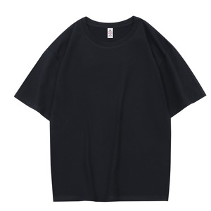 เสื้อยืดคอกลมลำลอง สตรีทแวร์ สปอร์ต ยิม วินเทจ แบบสั่งทำพิเศษ เนื้อผ้าหนา โอเวอร์ไซส์ ผ้าฝ้าย 100% เสื้อยืดพิมพ์ลายโลโก้แบรนด์สำหรับผู้ชาย - Product Image 2