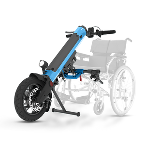 Kits de conversion de vélo à main pour personnes <span class=keywords><strong>handicap</strong></span>ées, vélo à main pour fauteuil roulant, vélo à main électrique attachable au fauteuil roulant - Product Image 5