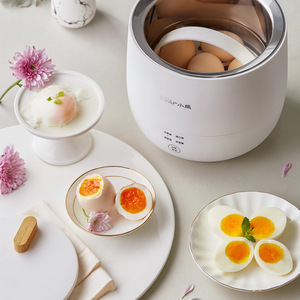 Olla para cocinar huevos Bear ZDQ-B06R2, blanca, con apagado automático, multifuncional, para preparar desayunos - Product Image 2