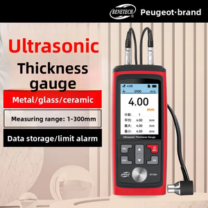 Medidor de Espesor de Revestimiento Ultrasónico GT1201 con Pantalla a Color, Material ABS, Probador de Metal y Vidrio para Rango de Acero de 1.00-300.0mm - Product Image 2