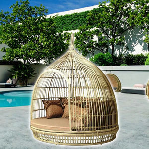Tumbona Moderna para Exteriores con Forma de Nido de Pájaro, con Cojines, Plegable, Resistente a los Rayos UV, para Patio, Jardín, Piscina, Ocio - Product Image 4