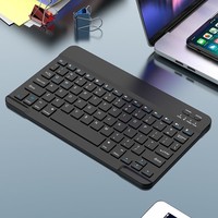 Keyboard Nirkabel, Keyboard Ultra Tipis Isi Ulang yang Senyap untuk iPad Tablet Laptop Ponsel Universal 10 Inci