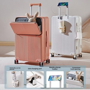 <span class=keywords><strong>Valigia</strong></span> da <span class=keywords><strong>Cabina</strong></span> 20 Pollici con Apertura Frontale per Dropshipping, Bagaglio Business Personalizzabile - Product Image 1
