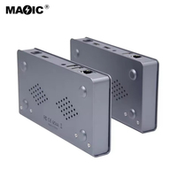 Extender KVM 4K 120M, Extender HDMI, Transmitter Kabel Jaringan ke Port Jaringan RJ45, Extender KVM Definisi Tinggi 4K 120M dengan USB