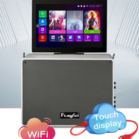 Altavoces de karaoke profesionales con wifi, alta fidelidad, google, youtube, pantalla táctil, TV portátil, sistema de pantalla android e ios, gran oferta