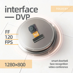 1MP high speed 120fps OV9281 global shutter monochrome FF iris recognition eye tracking DVP24pin <b>camera</b> <b>module</b> - Product Image 6