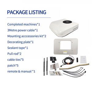 เครื่องปรับอากาศสำหรับรถบรรทุก 12 โวลต์ 24 แรงม้า รุ่น EAC002.22 ใช้สารทำความเย็น R134a ติดตั้งบนหลังคา - Product Image 6
