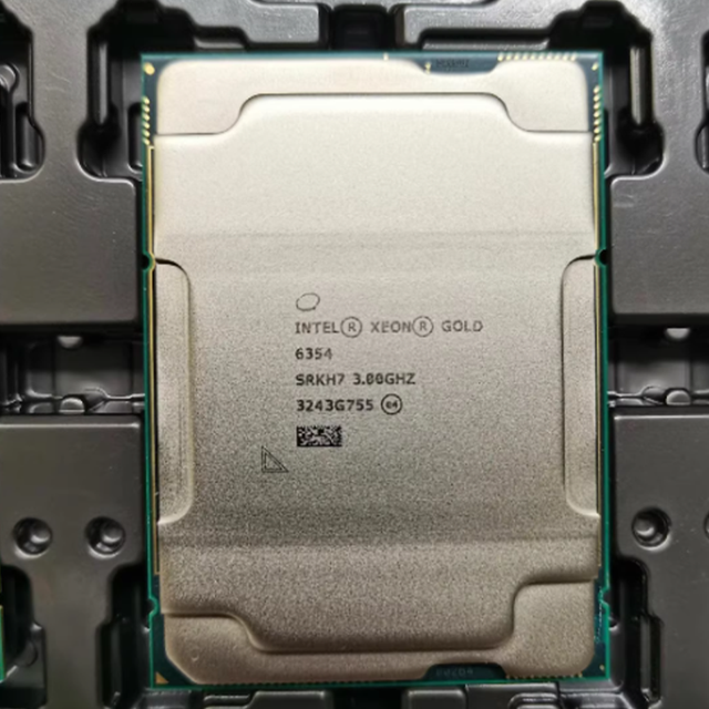 New for Xeon Gold 6354 Server Processor 18 Core 36 Threads 3.0GHz 39MB Cache TDP 205W DDR4 FCLGA4189 CD8068904571601 in Stock