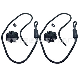 เชือกแขวนจัดระเบียบท้ายรถ 1K6863447A สำหรับรถยนต์ Volkswagen Audi เชือกแบ่งช่องเก็บของ - Product Image 4
