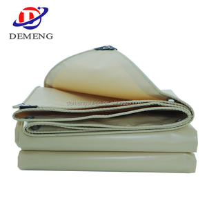 Bâche PVC Beige Imperméable 400-1000 GSM à Prix Abordable avec Œillets pour Couverture de Camion et Toiture – En Promotion en Afrique et en Asie du Sud-Est - Product Image 1