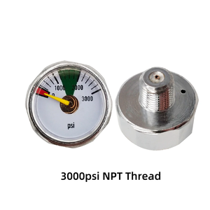 Manomètres de pression miniatures haute pression HPA avec filetages 1/8NPT - Product Image 3