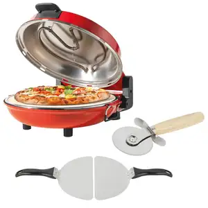 Hot Bán Lò Nướng Bánh Pizza Gỗ Bắn Lò Nướng Bánh Pizza 16 Inch Ngoài Trời Xách Tay Mini Gas Gỗ Bắn Lò Nướng Bánh Pizza