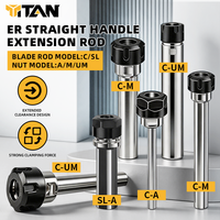 Tige d'extension droite CNC haute précision C20-ER20, porte-outil de type A/M, pour machines CNC