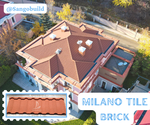 2025 nueva llegada tejas de Metal recubiertas de piedra 3-SGB Color serie gradación Dual Color personalizado - Product Image 2