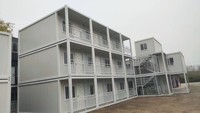 Edificio Prefabricado para Alojamiento de Trabajadores, Campamento Modular para Obreros, Vivienda para Obras de Construcción, Dormitorio Temporal