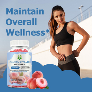 แคลเซียมซิเตรตแบบกัมมี่ ปราศจากน้ำตาล ผสมวิตามินดี3 เค2 ช่วยบำรุงสุขภาพกระดูกและฟัน เสริมสร้างภูมิคุ้มกัน แคลเซียมคอมเพล็กซ์ (OEM รับผลิตแบรนด์ส่วนตัว) - Product Image 4