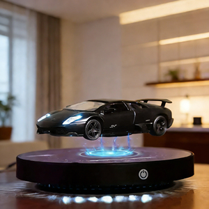 Nuevo Diseño de Coche Deportivo de Aleación de Aluminio con Levitación Magnética, Acabado Negro Pulido, Modelo a Escala, Regalo para Diwali - Product Image 1