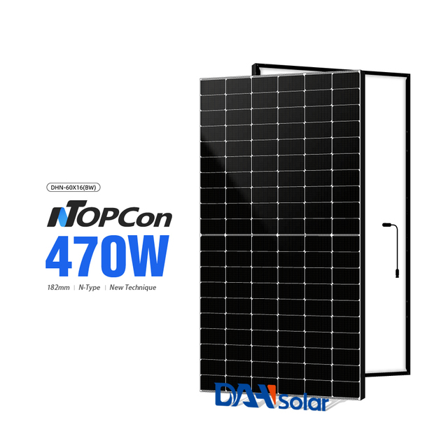 DAH Solar Factory Mono Highest Mono Solar TOPCON Power Half Cell 620W 800w 1000w Solar Panel PV Module for Solar Energy System