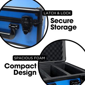 Étui pour cartes graduées-Compatible avec 120 + cartes à collectionner de sport classées BGS FGS, porte-cartes de sport, boîte de rangement pour cartes de dalles graduées - Product Image 5