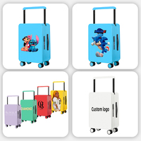Meilleure Vente Valise de Voyage d'Affaires de Luxe avec Rotateur Silencieux 360°, Bagage à Main en Matériau PC Résistant à l'Usure avec Serrure TSA