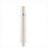Flacon de crème pour les yeux cylindrique de 18 ml avec bouchon à vis en plastique ABS pour emballage de soins de la peau liquides